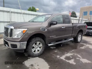 2017 Nissan Titan S z VIN 1N6AA1CJ2HN553031, wystawiony jako Copart lot #59764065 z przebiegiem 148 012 mil mil oraz Szkoda całkowita • Salvage title. Historia ofert i sprzedaży dostępna na DreamBid. Obrazek 1.
