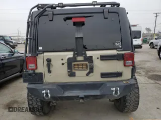 2018 Jeep Wrangler JK Unlimited Rubicon with VIN 1C4BJWFG4JL891312, listed as a Copart auction lot 87041334 with 51,286 mi miles and Salvage Title. Bid and sale history available at carsss.com. Image 6.