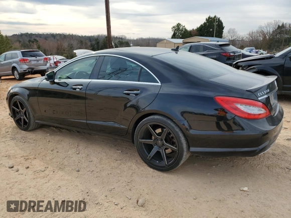 2013 Mercedes-Benz CLS 550 with VIN WDDLJ7DB6DA085060, listed as a Copart auction lot 47722545 with 107,646 mi miles and Salvage title. Bid and sale history available at DreamBid. Image 2.