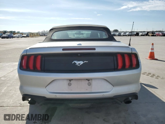 2018 Ford Mustang EcoBoost Premium with VIN 1FATP8UH3J5117881, listed as a Copart auction lot 41690775 with Not Provided miles and Salvage Title. Bid and sale history available at carsss.com. Image 6.