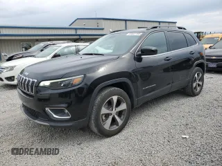 2022 Jeep Cherokee Limited z VIN 1C4PJMDXXND514786, wystawiony jako Copart lot #53551195 z przebiegiem 23 578 mil mil oraz Szkoda całkowita • Salvage title. Historia ofert i sprzedaży dostępna na DreamBid. Obrazek 1.