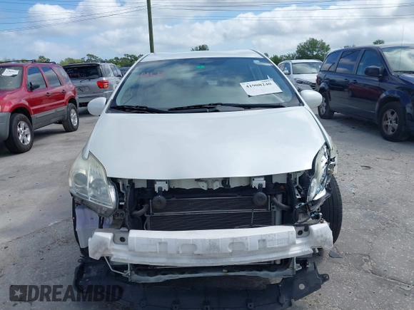 2012 Toyota Prius One with VIN JTDKN3DU1C1560505, listed as a IAAI auction lot 41908240 with 133,188 mi miles and . Bid and sale history available at DreamBid. Image 12.
