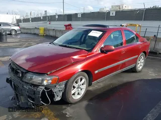 2002 Volvo S60 with VIN YV1RS61R722142705, listed as a IAAI auction lot 41430613 with 248,816 mi miles. Bid and sale history available at carsss.com. Image 2.