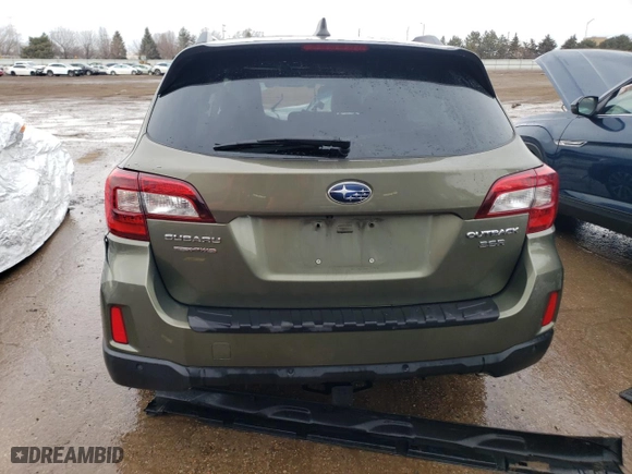 2017 Subaru Outback Touring with VIN 4S4BSETC9H3332319, listed as a Copart auction lot 46650955 with 114,845 mi miles and Salvage Title. Bid and sale history available at carsss.com. Image 6.