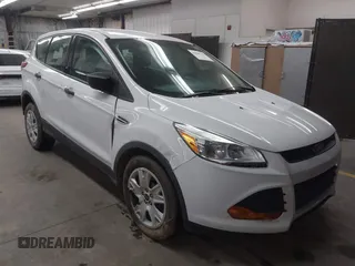 2015 Ford Escape S with VIN 1FMCU0F71FUA79522, listed as a IAAI auction lot 41809478 with 114,336 mi miles. Bid and sale history available at carsss.com. Image 1.