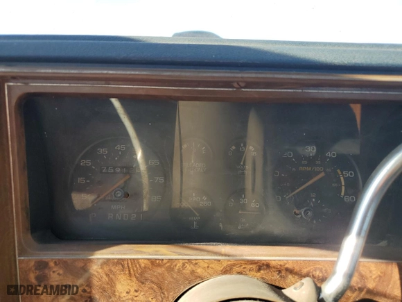 1984 Chevrolet El Camino with VIN 1GCCW80H6ER181690, listed as a Copart auction lot 84205954 with 75,912 mi miles and Salvage Title. Bid and sale history available at carsss.com. Image 9.