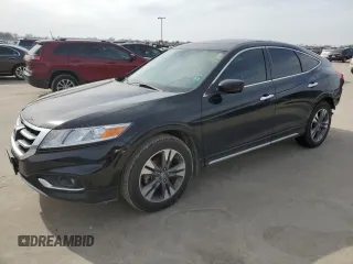 2013 Honda Crosstour EX-L z VIN 5J6TF2H52DL003097, wystawiony jako Copart lot #44765335 z przebiegiem 95 259 mil mil oraz Czysty tytuł • Clean title. Historia ofert i sprzedaży dostępna na DreamBid. Obrazek 1.
