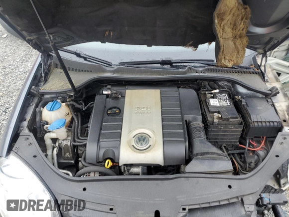 2008 Volkswagen Jetta Wolfsburg Edition with VIN 3VWRJ71K98M126974, listed as a Copart auction lot 58475155 with 115,038 mi miles and Salvage title. Bid and sale history available at DreamBid. Image 11.