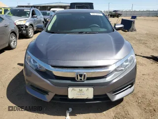 2018 Honda Civic EX with VIN 19XFC2F70JE043957, listed as a Copart auction lot 52217275 with 87,175 mi miles and Salvage Title. Bid and sale history available at DreamBid. Image 5.