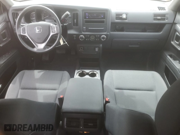 2014 Honda Ridgeline Sport with VIN 5FPYK1F72EB001352, listed as a Copart auction lot 57824745 with 54,409 mi miles and Salvage title. Bid and sale history available at DreamBid. Image 8.