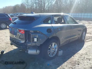 2018 Jaguar F-Pace 25t Prestige with VIN SADCK2FXXJA326749, listed as a IAAI auction lot 41292506 with 34,643 mi miles and . Bid and sale history available at DreamBid. Image 4.