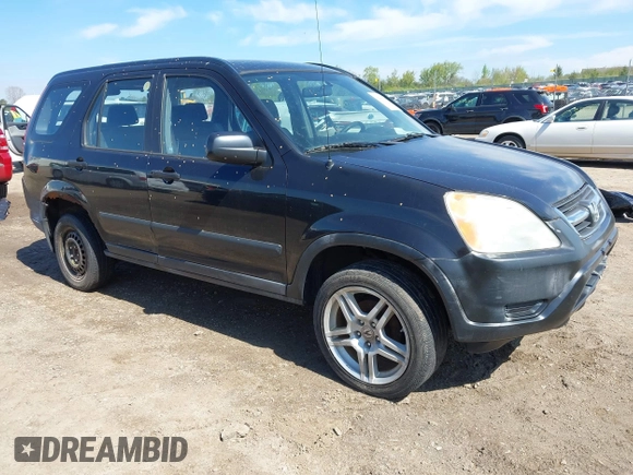 2002 Honda CR-V LX with VIN JHLRD68402C018458, listed as a IAAI auction lot 42206935 with 212,229 mi miles and . Bid and sale history available at carsss.com. Image 1.