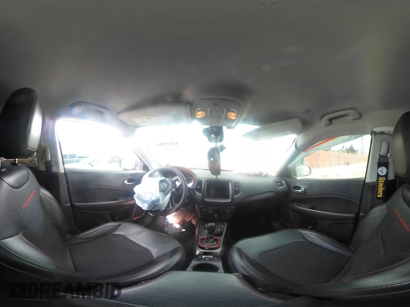 2021 Jeep Compass Trailhawk with VIN 3C4NJDDB6MT561074, listed as a IAAI auction lot 42125886 with 77,293 mi miles and . Bid and sale history available at DreamBid. Image 24.