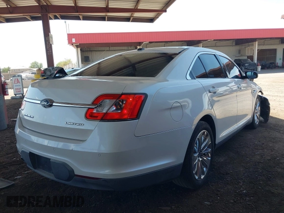 2011 Ford Taurus Limited with VIN 1FAHP2FWXBG191013, listed as a IAAI auction lot 42655283 with 164,797 mi miles and . Bid and sale history available at DreamBid. Image 4.