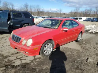 2000 Mercedes-Benz CLK 320/430 with VIN WDBLJ65G7YF159950, listed as a Copart auction lot 43239285 with Not Provided miles and Clean Title. Bid and sale history available at DreamBid. Image 1.
