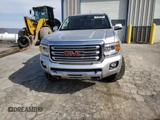 2017 GMC Canyon 4WD SLT with VIN 1GTP6DE13H1176973, listed as a Copart auction lot 46206954 with 99,050 mi miles and Salvage Title. Bid and sale history available at carsss.com. Image 11.
