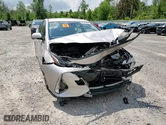 2022 Toyota Prius LE with VIN JTDKAMFP4N3214576, listed as a Copart auction lot 61904875 with 49,268 mi miles and Salvage title. Bid and sale history available at DreamBid. Image 13.