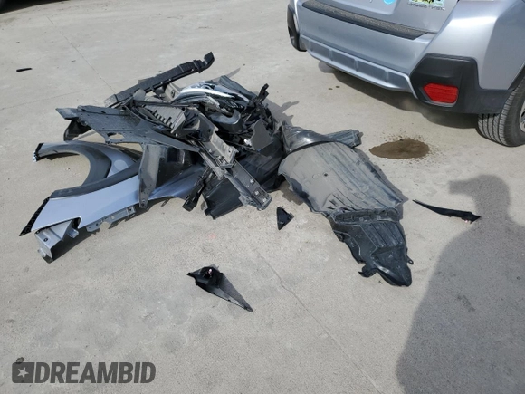 2023 Subaru Crosstrek Premium with VIN JF2GTAPC1P8235998, listed as a Copart auction lot 46813625 with 10,497 mi miles and Salvage title. Bid and sale history available at DreamBid. Image 12.