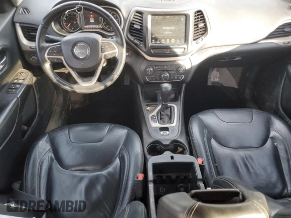 2017 Jeep Cherokee Limited with VIN 1C4PJLDB5HW522379, listed as a Copart auction lot 49590765 with 204,711 mi miles and Salvage Title. Bid and sale history available at carsss.com. Image 8.