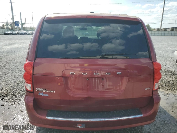 2014 Dodge Grand Caravan SXT 30th Anniversary with VIN 2C4RDGCG1ER308191, listed as a Copart auction lot 51076005 with 53,773 mi miles and Non Repairable. Bid and sale history available at carsss.com. Image 6.