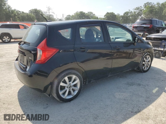 2014 Nissan Note S with VIN 3N1CE2CP2EL421847, listed as a Copart auction lot 55942485 with 89,068 mi miles and Clean Title. Bid and sale history available at DreamBid. Image 3.