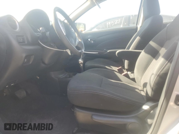 2015 Nissan Versa SV with VIN 3N1CN7AP2FL921458, listed as a Copart auction lot 50165295 with 85,593 mi miles and Salvage Title. Bid and sale history available at carsss.com. Image 7.
