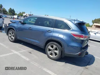 2016 Toyota Highlander Limited with VIN 5TDDCRFH8GS019736, listed as a IAAI auction lot 42532859 with 82,694 mi miles and . Bid and sale history available at DreamBid. Image 3.