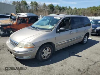 2003 Ford Windstar SE z VIN 2FMDA52473BB10747, wystawiony jako Copart lot #54301075 z przebiegiem 74 513 mil mil oraz Czysty tytuł • Clean title. Historia ofert i sprzedaży dostępna na DreamBid. Obrazek 1.