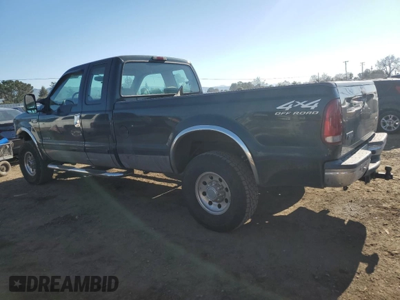 2001 Ford Super Duty F-250 XL with VIN 1FTNX21F21EB60806, listed as a Copart auction lot 42493565 with 142,977 mi miles and Salvage Title. Bid and sale history available at carsss.com. Image 2.