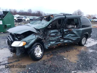 2002 Chrysler Town & Country LX with VIN 2C4GP44382R639161, listed as a Copart auction lot 81087714 with 0 mi miles and Salvage Title. Bid and sale history available at carsss.com. Image 1.