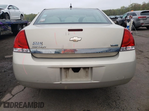 2011 Chevrolet Impala LS Retail with VIN 2G1WA5EK5B1214433, listed as a Copart auction lot 55327725 with 128,162 mi miles and Salvage Title. Bid and sale history available at DreamBid. Image 6.