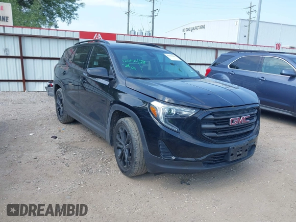 2021 GMC Terrain SLE z VIN 3GKALMEVXML344634, wystawiony jako IAAI lot #42041262 z przebiegiem 44 477 mil mil oraz . Historia ofert i sprzedaży dostępna na DreamBid. Obrazek 1.