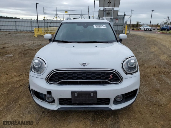 2020 MINI Countryman Cooper S with VIN WMZYW7C00L3L48776, listed as a Copart auction lot 80785704 with 84,194 mi miles and Salvage Title. Bid and sale history available at carsss.com. Image 5.