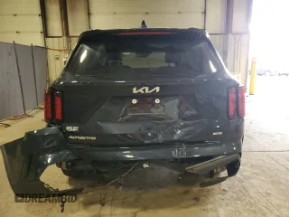 2024 Kia Sorento EX with VIN KNDRHDLG0R5248541, listed as a Copart auction lot 86906364 with 10,017 mi miles and Salvage title. Bid and sale history available at DreamBid. Image 6.