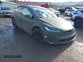 2022 Tesla Model X Plaid with VIN 7SAXCBE6XNF358023, listed as a IAAI auction lot 41683857 with 42,821 mi miles and . Bid and sale history available at DreamBid. Image 1.