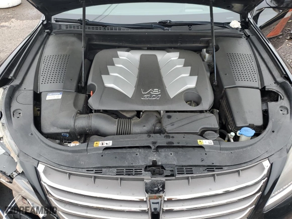 2016 Hyundai Equus Signature with VIN KMHGH4JH1GU103056, listed as a Copart auction lot 65665644 with 86,398 mi miles and Salvage Title. Bid and sale history available at carsss.com. Image 11.