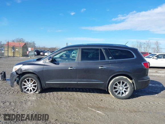 2016 Buick Enclave Leather with VIN 5GAKVBKD2GJ167262, listed as a IAAI auction lot 41174290 with 130,641 mi miles and . Bid and sale history available at DreamBid. Image 14.