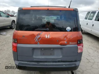 2004 Honda Element EX with VIN 5J6YH27674L004143, listed as a Copart auction lot 84601034 with 183,632 mi miles and Salvage Title. Bid and sale history available at DreamBid. Image 6.