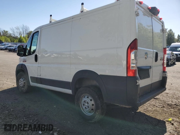 2017 Ram ProMaster Cargo with VIN 3C6TRVNG0HE502815, listed as a Copart auction lot 53471934 with Not Provided miles and Salvage Title. Bid and sale history available at carsss.com. Image 2.