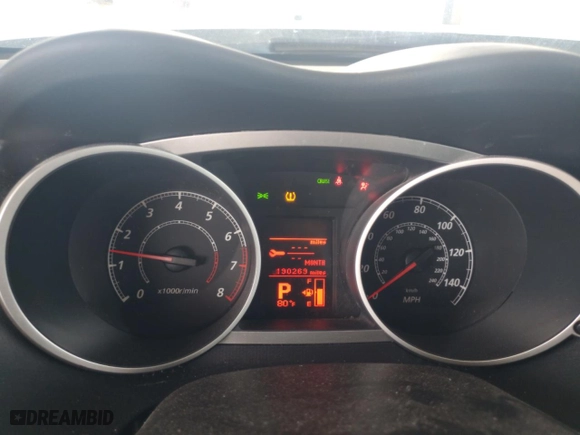 2012 Mitsubishi Outlander ES with VIN JA4AS2AW1CU011755, listed as a Copart auction lot 54343794 with 190,269 mi miles and Salvage Title. Bid and sale history available at carsss.com. Image 9.