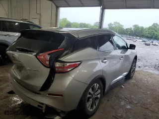 2016 Nissan Murano S with VIN 5N1AZ2MH6GN112560, listed as a Copart auction lot 72698994 with 81,950 mi miles and Salvage Title. Bid and sale history available at carsss.com. Image 3.