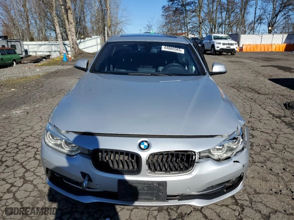 2016 BMW 3 Series 328i xDrive with VIN WBA8E3G5XGNU01458, listed as a Copart auction lot 44866565 with 61,786 mi miles and Salvage Title. Bid and sale history available at carsss.com. Image 5.