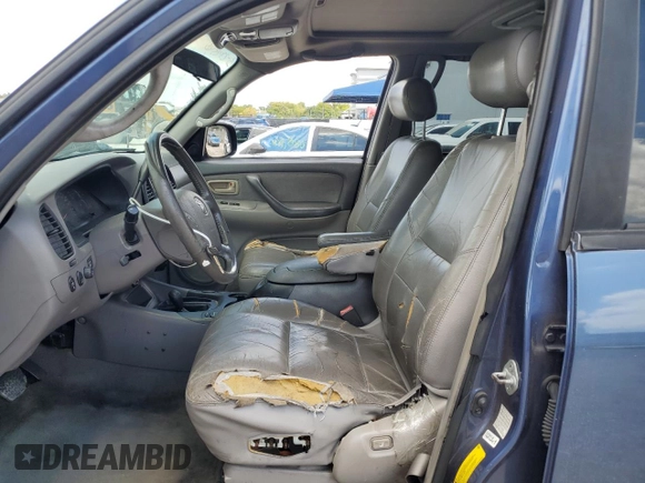 2003 Toyota Sequoia SR5 with VIN 5TDBT44A03S188921, listed as a Copart auction lot 52680205 with 236,946 mi miles and Salvage Title. Bid and sale history available at DreamBid. Image 7.