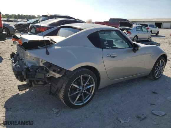 2022 Mazda MX-5 Miata RF Grand Touring with VIN JM1NDAM7XN0507518, listed as a Copart auction lot 70787874 with NaN miles and Clean Title. Bid and sale history available at carsss.com. Image 3.