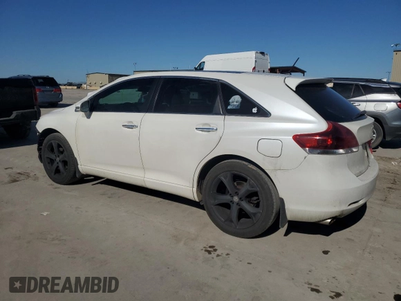 2013 Toyota Venza LE with VIN 4T3BK3BB2DU080423, listed as a Copart auction lot 47113025 with 164,346 mi miles and Salvage Title. Bid and sale history available at carsss.com. Image 2.