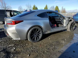 2016 Lexus RC 200t F Sport with VIN JTHHA5BC1G5003683, listed as a Copart auction lot 85291064 with 106,932 mi miles and Salvage Title. Bid and sale history available at DreamBid. Image 3.