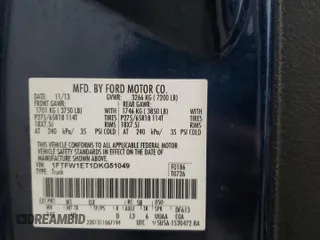2013 Ford F-150 XL with VIN 1FTFW1ET1DKG51049, listed as a Copart auction lot 44202195 with 133,415 mi miles and Salvage Title. Bid and sale history available at carsss.com. Image 14.
