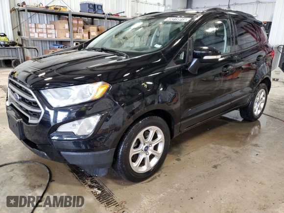 2019 Ford EcoSport SE with VIN MAJ3S2GE5KC298203, listed as a Copart auction lot 49319915 with 34,306 mi miles and Clean Title. Bid and sale history available at DreamBid. Image 1.