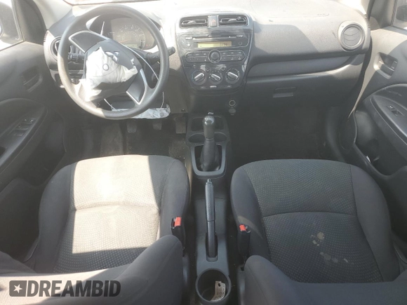 2017 Mitsubishi Mirage ES z VIN ML32F3FJ1HHF12135, wystawiony jako Copart lot #59205285 z przebiegiem 110 565 mil mil oraz Szkoda całkowita • Salvage title. Historia ofert i sprzedaży dostępna na DreamBid. Obrazek 8.