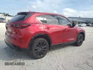 2022 Mazda CX-5 2.5 Turbo with VIN JM3KFBAY4N0637835, listed as a Copart auction lot 47114245 with 28,914 mi miles and Salvage Title. Bid and sale history available at DreamBid. Image 3.